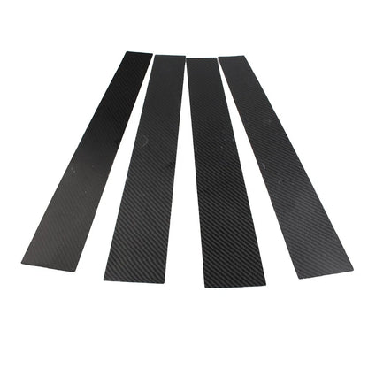 4 Pcs Exterior Door Window B Pillar Post Cover Trim For Dodge Ram 1500 19-23 US