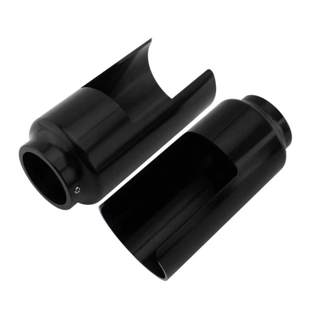 Fork Cover Set Fit Harley-Davidson Softail Breakout 18-22 Fxbr Fxbrs M8 Black US