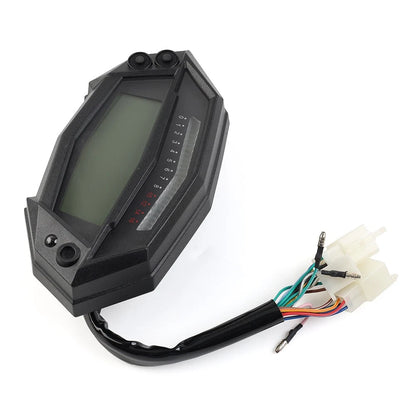 Motor Digital Tachometer Speedometer Gear Indicator Odometer For Kawasaki Z1000