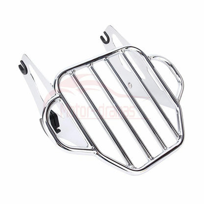 Detachable TwoUp Luggage Rack For Harley Touring Road King Street Glide 09-22 US