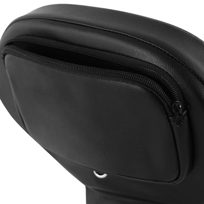 Rider Driver Backrest For Harley Electra Street Road Glide 1988-Up 89 Black Blue