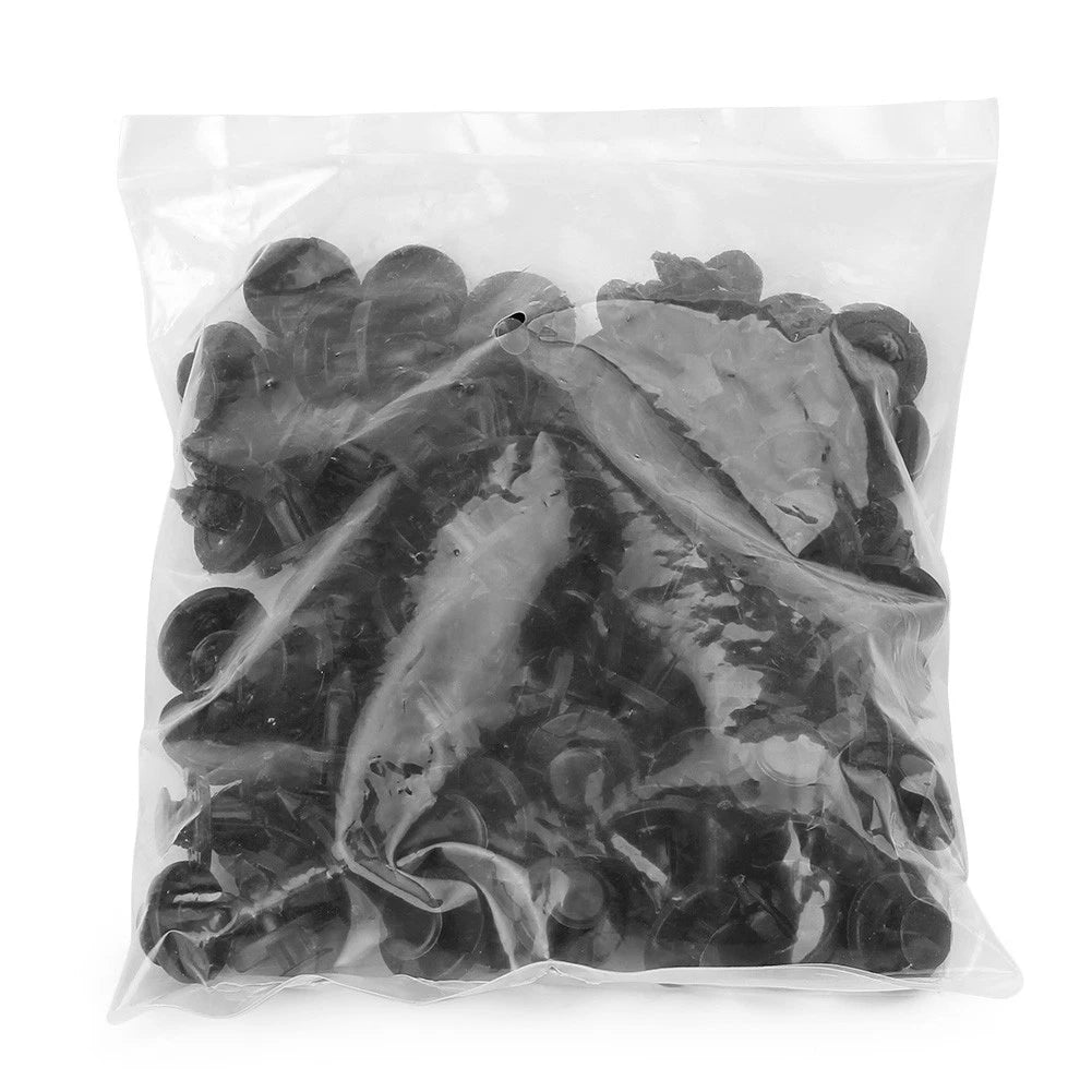 100pcs Trunk Screw Rivets Set Car Bumper Fender For Auto Plastic Fastener Clips