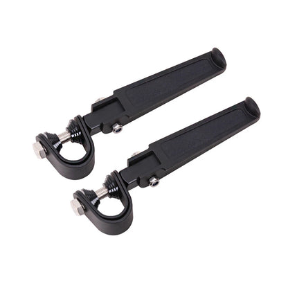 1"~ 1-1/4" 1.25" Engine Guard Crash Bar U-clamp Foot Pegs For Harley Motorcycle