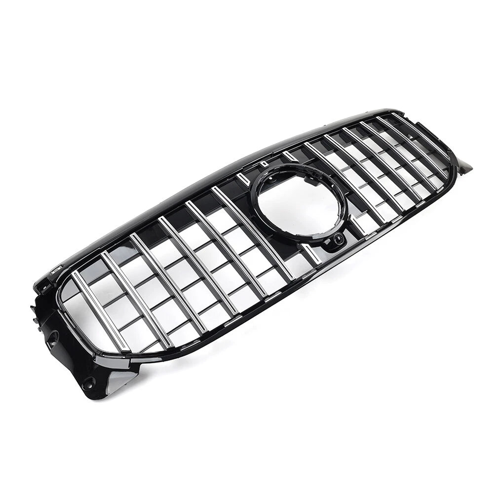 GTR Style Front Bumper Hood Grille Fit Benz GLB Class W247 X247 GLB250 2019-2022