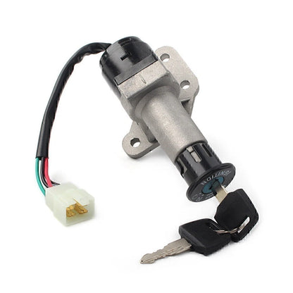 Ignition Switch Key Lock Gas Tank Cap Set For GY6 50CC For TAOTAO Scooter Moped