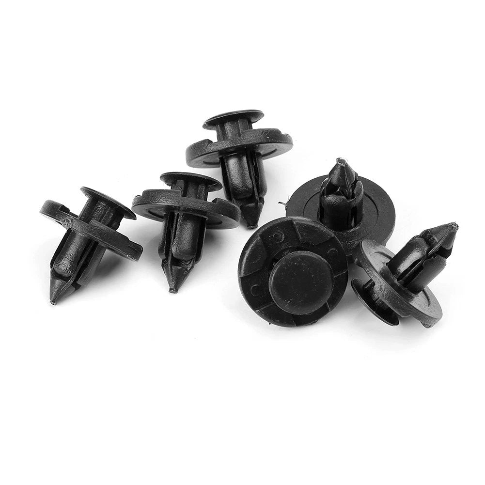 100pcs Trunk Screw Rivets Set Car Bumper Fender For Auto Plastic Fastener Clips