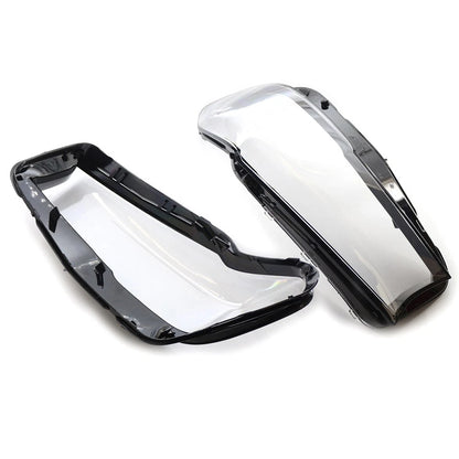 2x Headlight Headlamp Lens Cover Left & Right Kit for BMW 5 Series G30 2020-2022