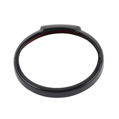 5" Gauge Visor Ring Speedometer Cover Black For Harley Road King Dyna Softail
