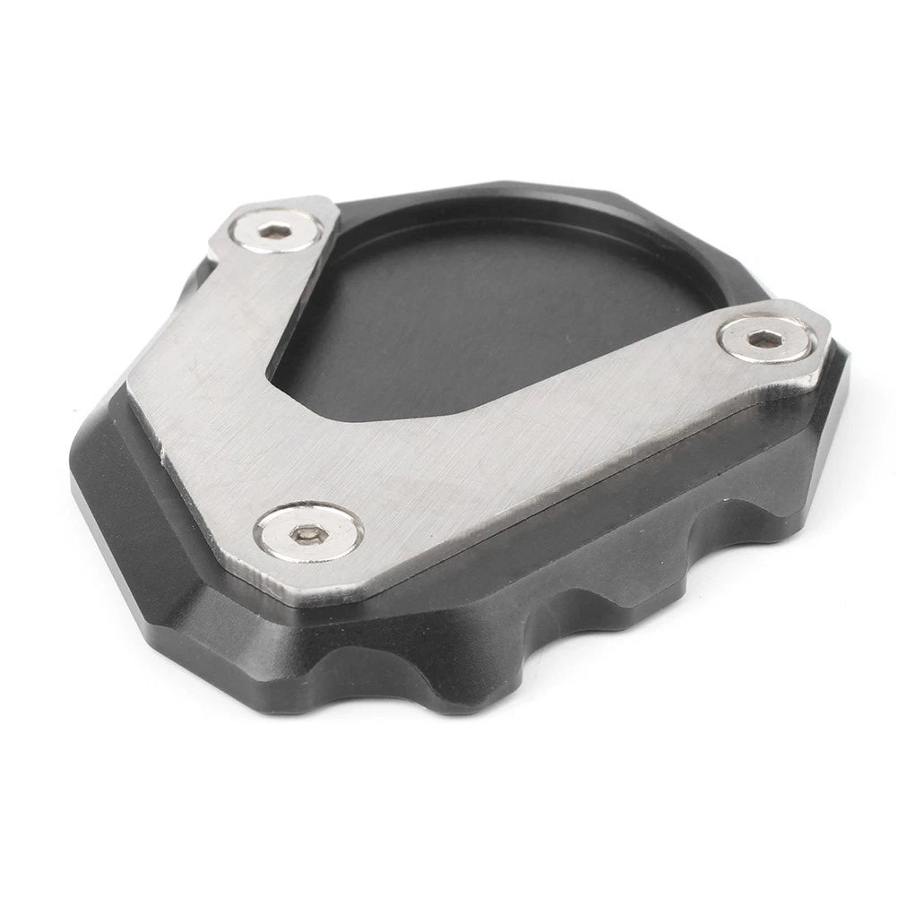 BLK Kickstand Side Stand Extension Plate Pad for BMW 04-13 R1200RT 03-07 R1200ST