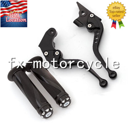 For Scram 411 2023 Adjustable Short Brake Clutch Levers Grips CNC