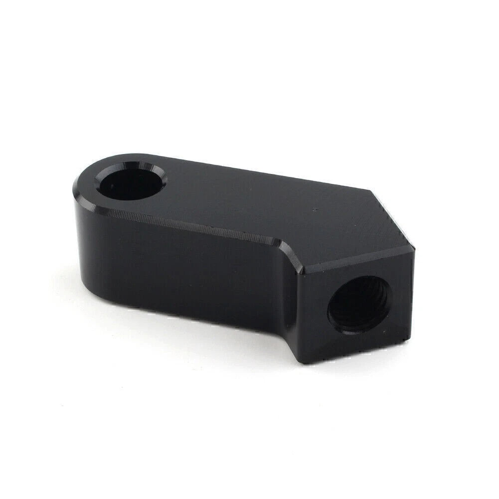 Headlight Mounting Block Bracket Black Fit for Harley Custom Headlight Mount US