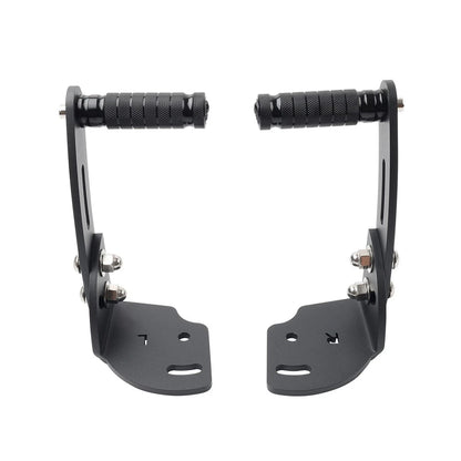 Black Highway FootPeg Adjustable Foot Rest Kit For Can Am Spyder F3 2015-2025