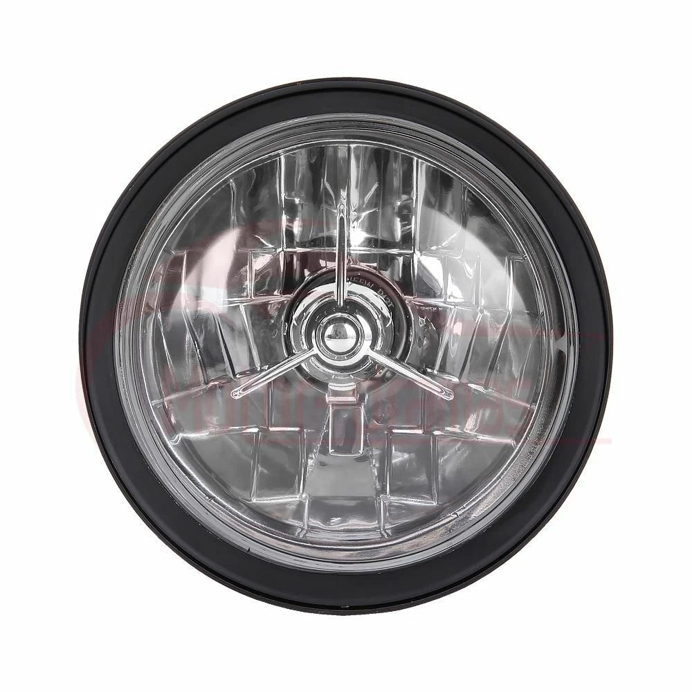 5.75 " 5-3/4 Inch Motorcycle Headlight Lamp Visor Bucket For Harley Dyna Softail