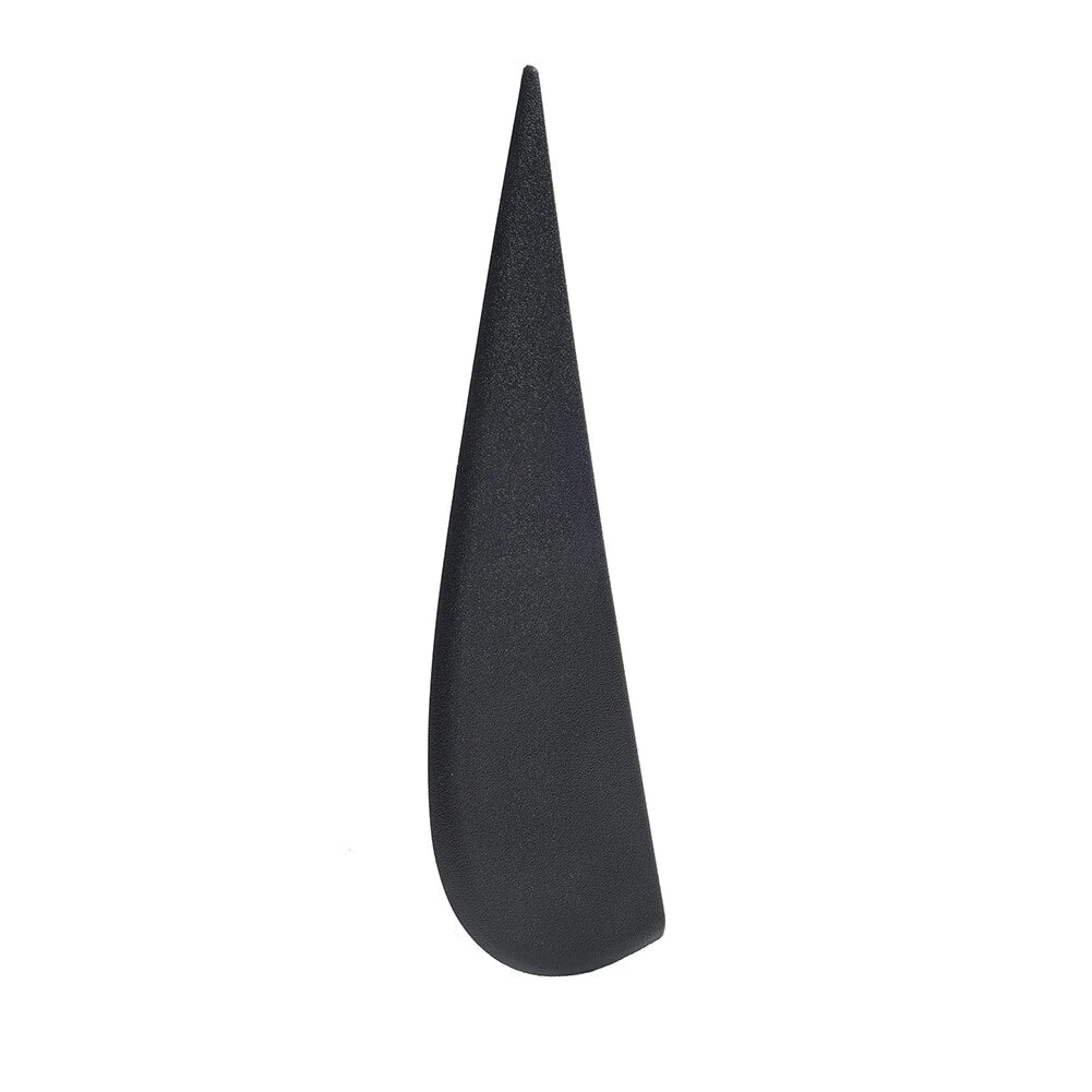 Door Side Mirror Triangle Flag Applique Left Black Fit Jeep Wrangler JK 2007-18