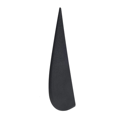 Door Side Mirror Triangle Flag Applique Left Black Fit Jeep Wrangler JK 2007-18