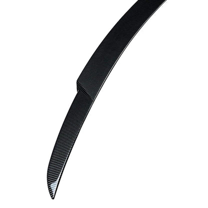 Rear Trunk Spoiler Lip Wing For Mercedes Benz E Class W213 Sedan 2016-19 Carbon