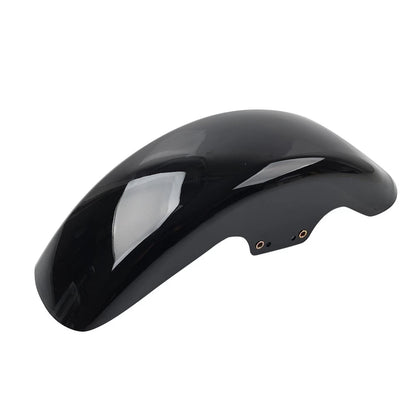 Vivid Black Front Mudguard Cover Fit for Harley-Davidson Softail Fat Boy 2018-24