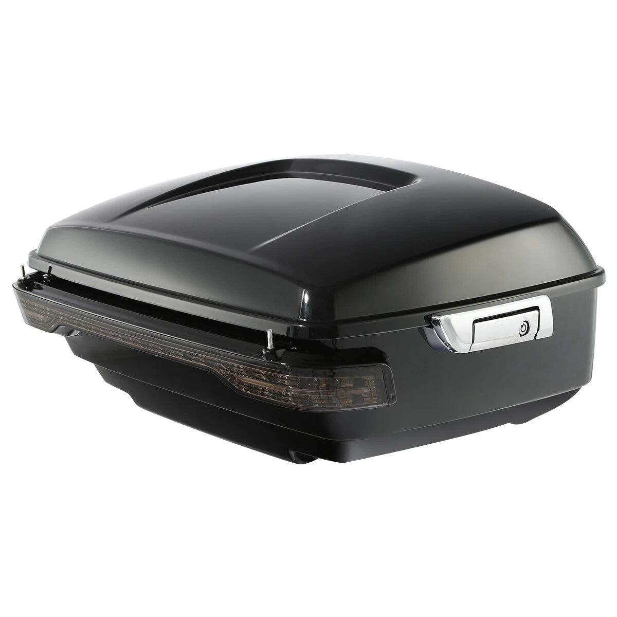 King Trunk Smoked LED Light Side Marker Fit For Harley Electra Glide 2014-2025