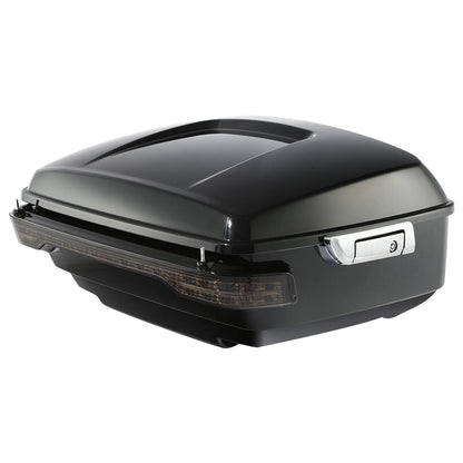 King Trunk Smoked LED Light Side Marker Fit For Harley Electra Glide 2014-2025