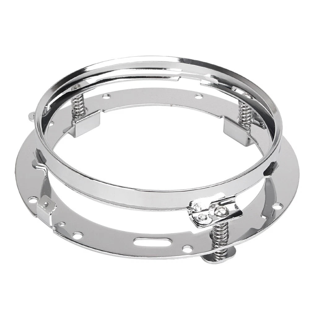 1x 7" Round Headlight Mounting Ring For Harley Davidson Touring Models 1994-2013