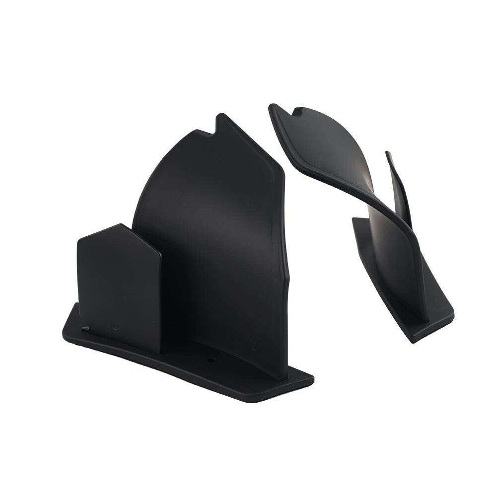 Fixed Wing Fairing Winglet Spoiler Aerodynamic Wing For BMW S1000RR 15-18 Black
