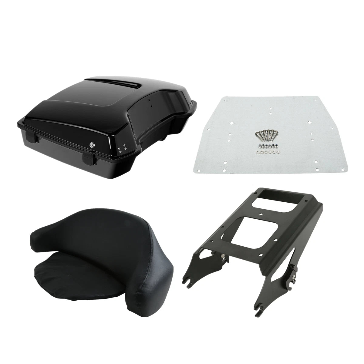 Razor Trunk Pad Mount Base Plate Fit For Harley Electra Glide 09-13 12