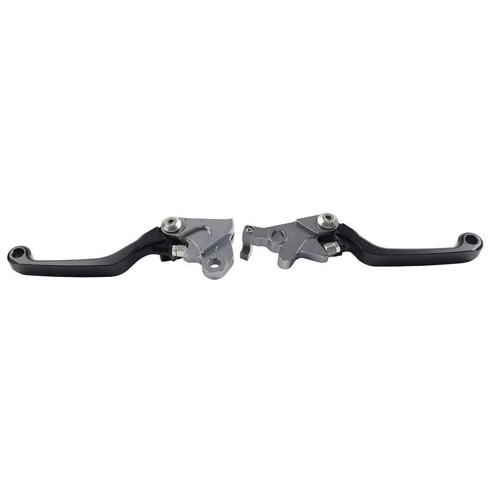 Pair Pivot Brake Clutch Lever For YAMAHA WR 250F WR 450F 01-16 WR250F WR450F Blk