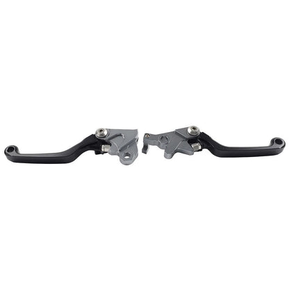 Pair Pivot Brake Clutch Lever For YAMAHA WR 250F WR 450F 01-16 WR250F WR450F Blk