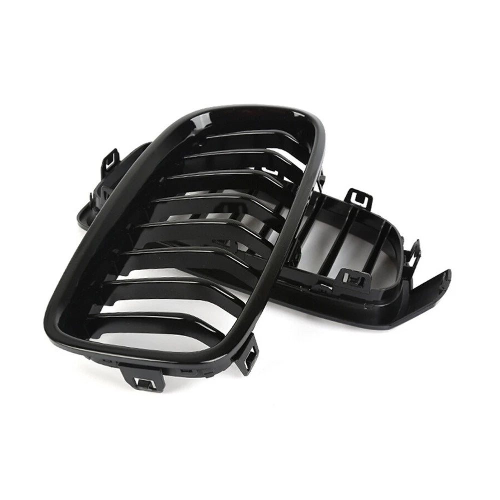 Front Upper Center Grille Grills ABS For BMW 3 Series F30 F31 2013-2019