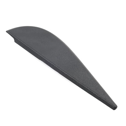 Door Side Mirror Triangle Flag Applique Left Black Fit Jeep Wrangler JK 2007-18