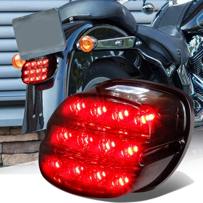 LED Tail Light Brake For Harley Touring Sporster XL Road King Dyna Glide Softail