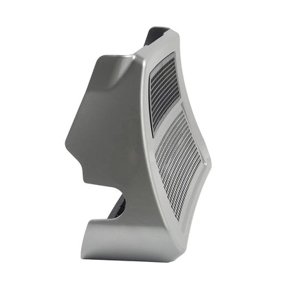 Radiator Chin Cover Lower Spoiler Grey For Harley CVO Road Street Glide 2023-25