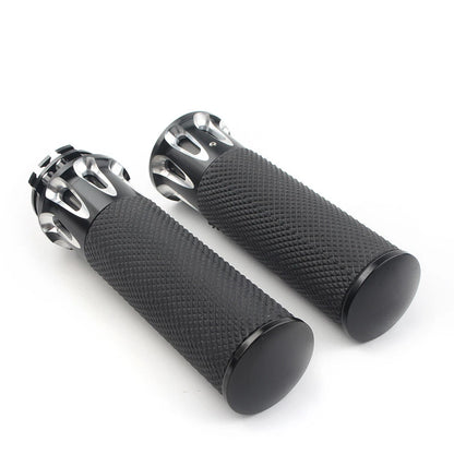 1'' Handle Bar Hand Grip For Harley Touring Street Glide Softail Dyna TU5 2pcs