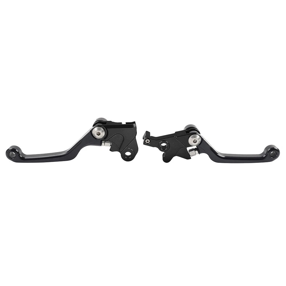 Pair Pivot Brake Clutch Levers For Kawasaki KLX 300SM KLX 250/S/SF KLX150L Black