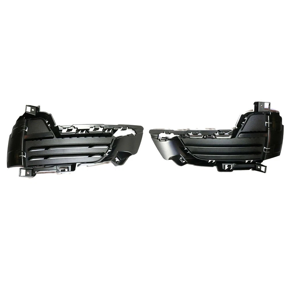 Bumper Grille For BMW X5 2014-2017 Set of 2 LH and RH Textured Closed Grid