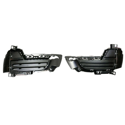 Bumper Grille For BMW X5 2014-2017 Set of 2 LH and RH Textured Closed Grid