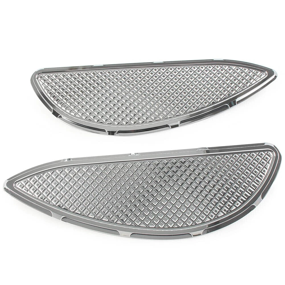 2x Driver Floorboards For Harley Road Electra Glide Classic FLHTC FLHTCU Chrome