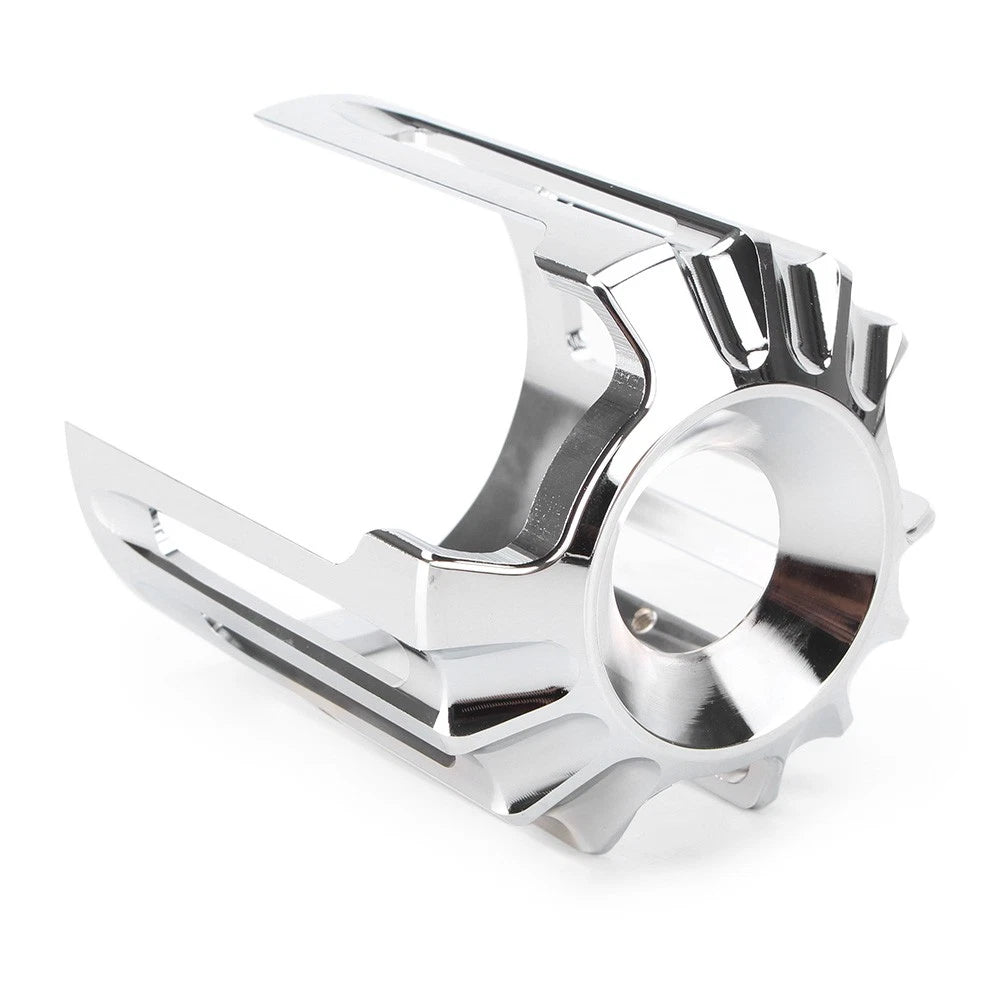 US Motor Chrome Edge Oil Filter Cover Trim Fit Harley Touring Road King Glide