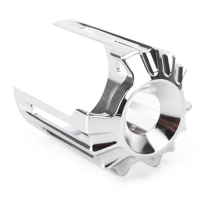 US Motor Chrome Edge Oil Filter Cover Trim Fit Harley Touring Road King Glide