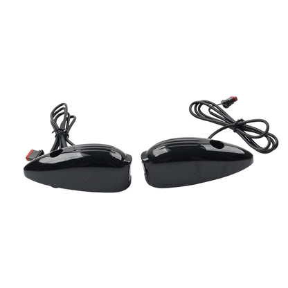 Front Turn Signal Light Black For Harley Road Glide FLTRX FLTRU FLTRK 2015-2024