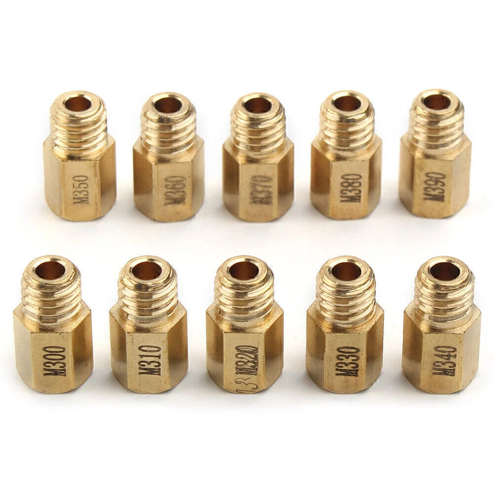 Hex Style Main Jets Kit For Mikuni VM TM TMX Carburetor 300-390 Set 350 370 US