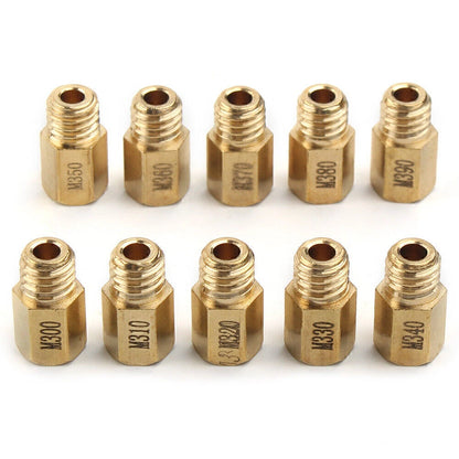 Hex Style Main Jets Kit For Mikuni VM TM TMX Carburetor 300-390 Set 350 370 US