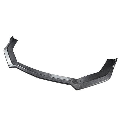 Front Bumper Lip Spoiler Splitter Fit For Ford Mustang 2018-2023 Carbon Look