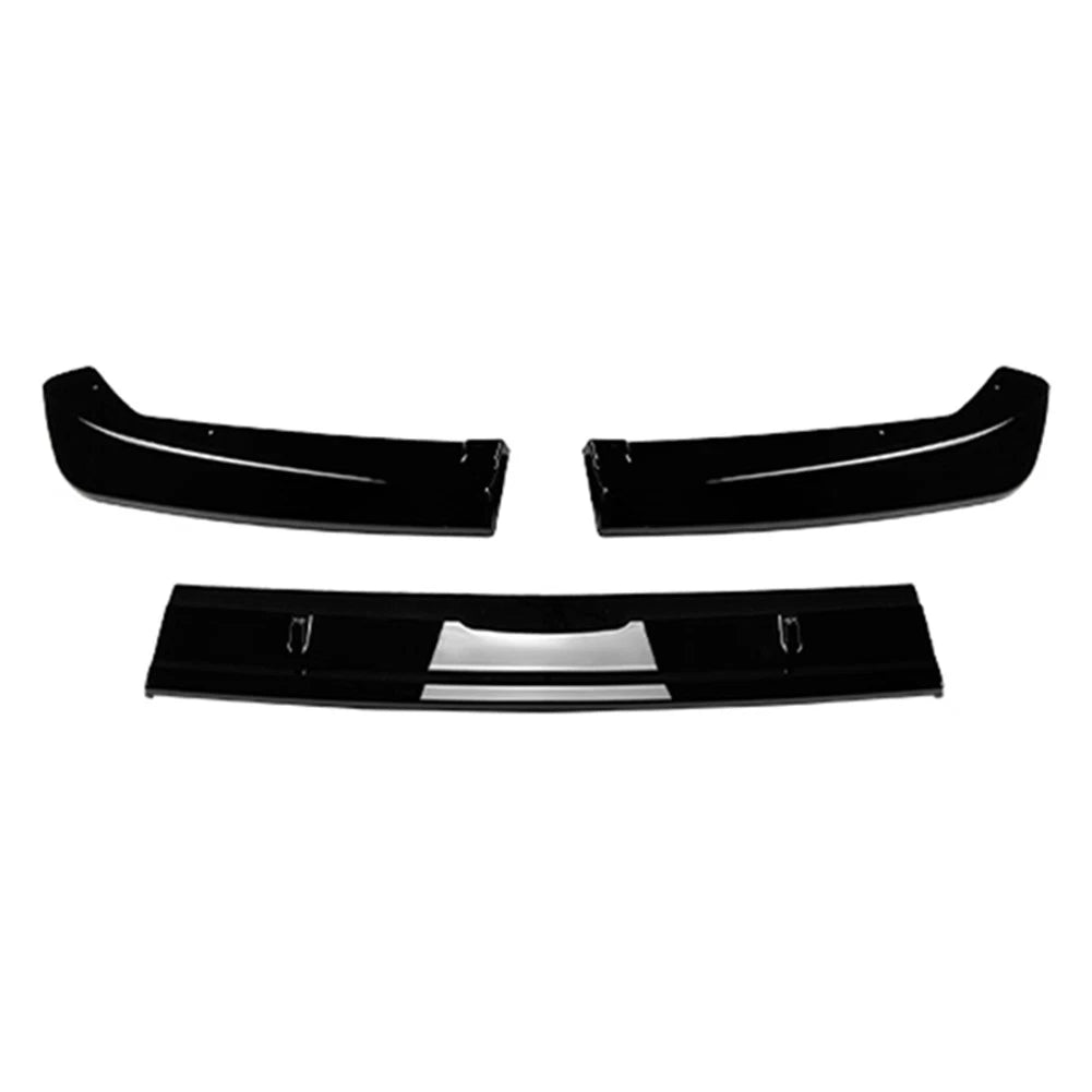 Rear Bumper Splitter Spoiler Protector Lip For Subaru WRX STI VB 2022-2024 Black