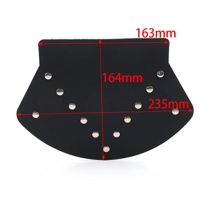 Rear Fender Mud Flap Mudguard Cover Brown For Harley Sportster 883XL Touring FL