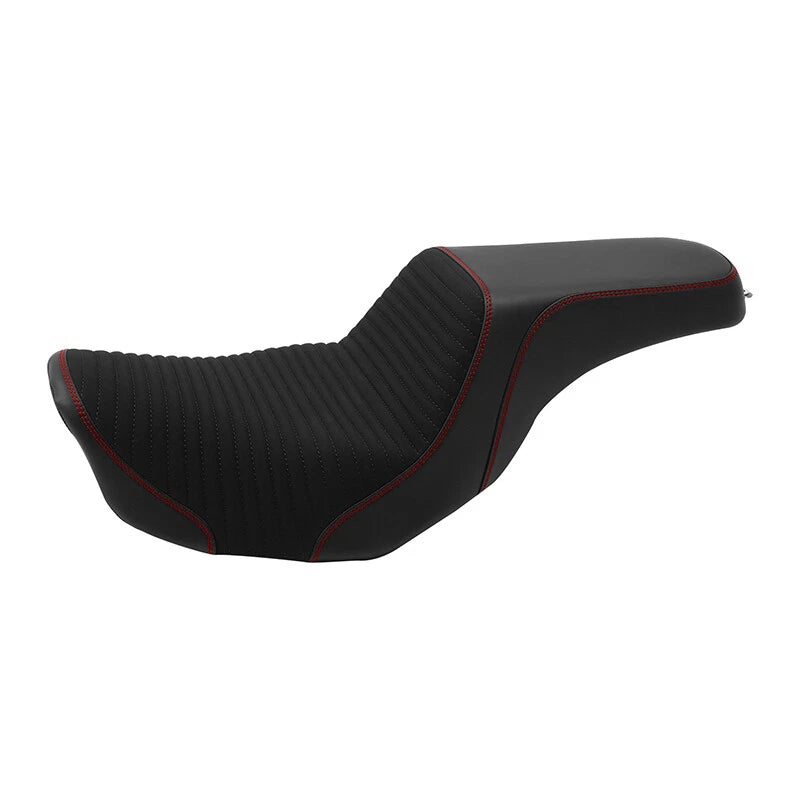 Driver & Passenger Seat Fit For Harley Dyna Super Glide Street Bob 2006-2017 16