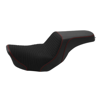 Driver & Passenger Seat Fit For Harley Dyna Super Glide Street Bob 2006-2017 16