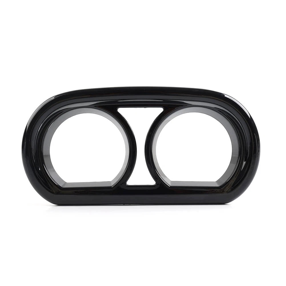 Gloss Black Gauge Bezel Trim For Harley Road Glide FLTRU FLTRX FLTRXS 2015-2023