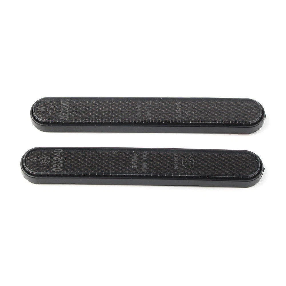 2x Smoke Rear Shock Absorber Reflector Strip For Harley Sportster 883 10 X48 US