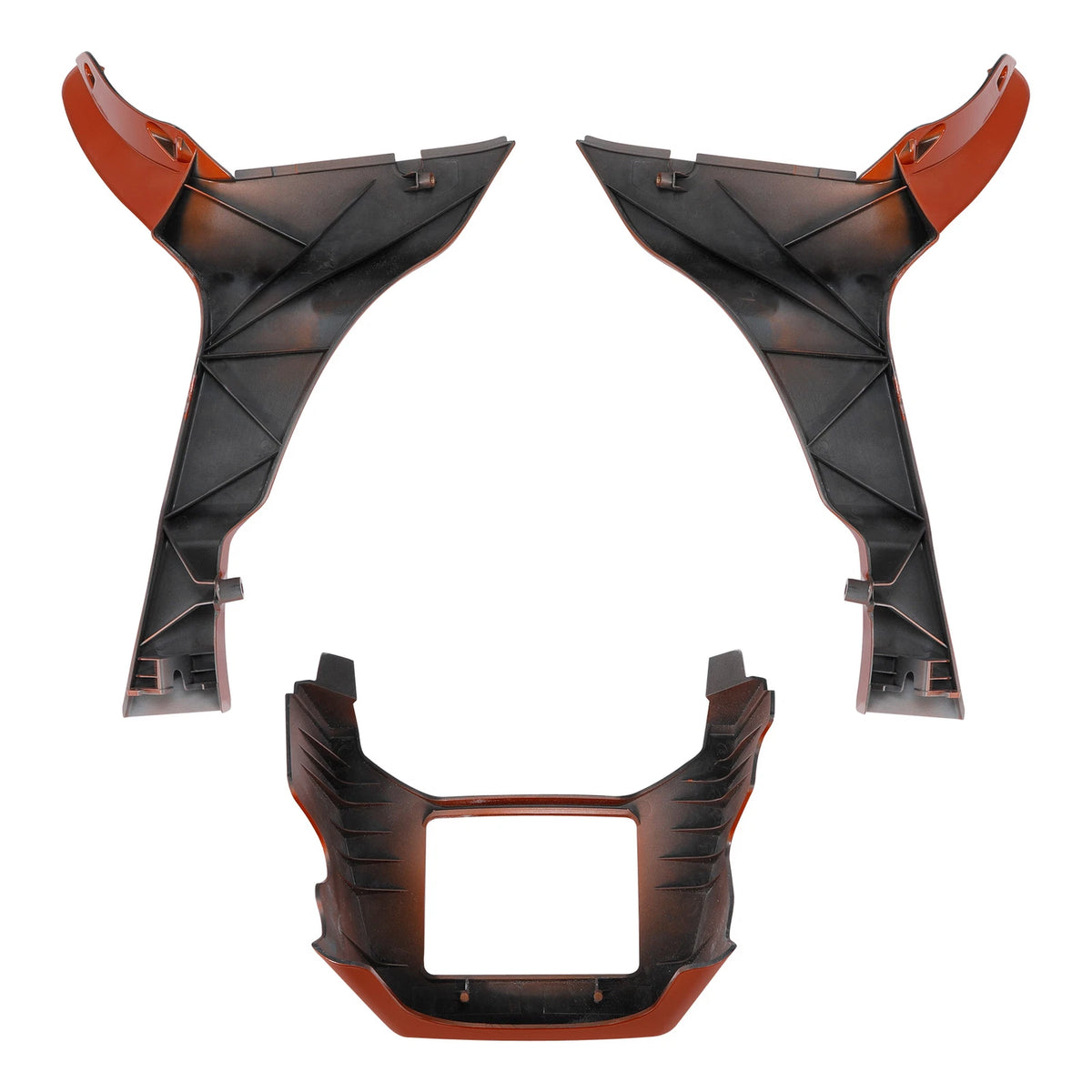 Side Fairing Spoilers Cover Fit For Harley Road Glide FLTR 17-Up Scorched Orange